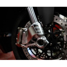 Motocorse 108mm (OE) Billet Fork Lowers (Caliper mounts) With Integrated Caliper Brake Ducts for Marzocchi For Ducati Diavel V4 Motocorse 108mm (OE) Billet Fork Lowers (Caliper mounts) With Integrated Caliper Brake Ducts for Marzocchi For Ducati Diavel V4